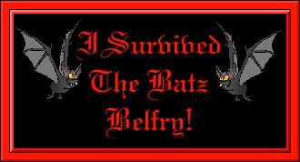 I Survived The Batz Belfry Award