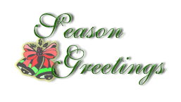 Seasons Greetings with bells