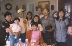 Dinner at Gerino's house