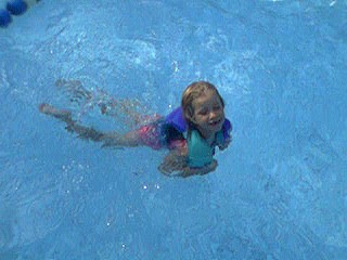 Rebecca Swimming