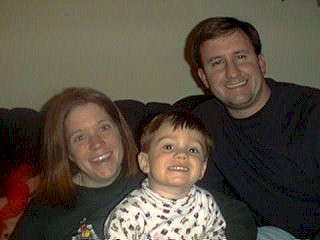 Geoff, Sue and Matthew in 99.