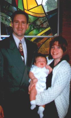 Sue and Geoff at the Church Dec 96