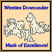 Westies Down Under Award