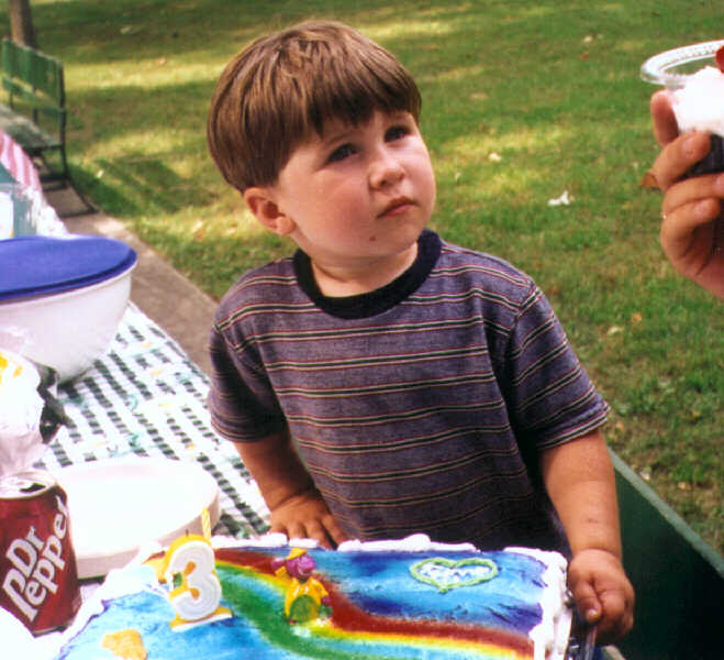 Kyler's 3rd birthday cake