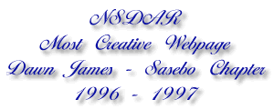 Most Creative Webpage 1996-1997