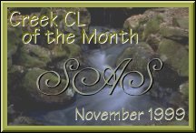Creek CL of the Month