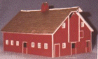a red farm barn
