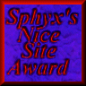 Text only, Sphyx's Site Award