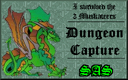 muskateers dragon for getting out of the dungeon
