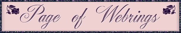 Heading, Page of Webrings