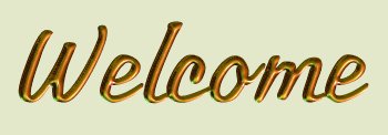 welcome, text only