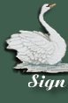 Sign Guestbook, swan icon
