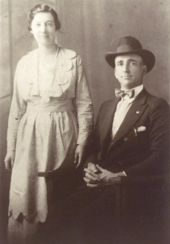 My Grandparents on their wedding day