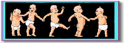 prancing babies graphic