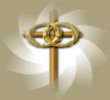 Image-
Christian Wedding Rings on the Cross