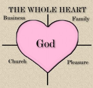 Example of a Whole Heart, one who puts God first!