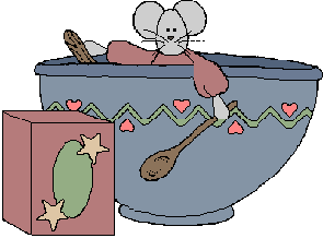 Mousie in my bowl!