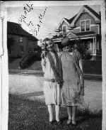 my mom Margaret with her cousin Clara Jacobsen