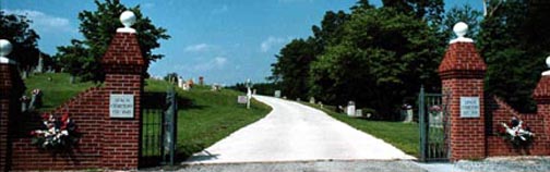 Leach Cemetery Entrance