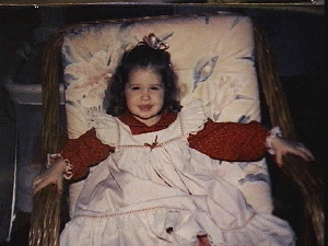 Melissa at four and a half