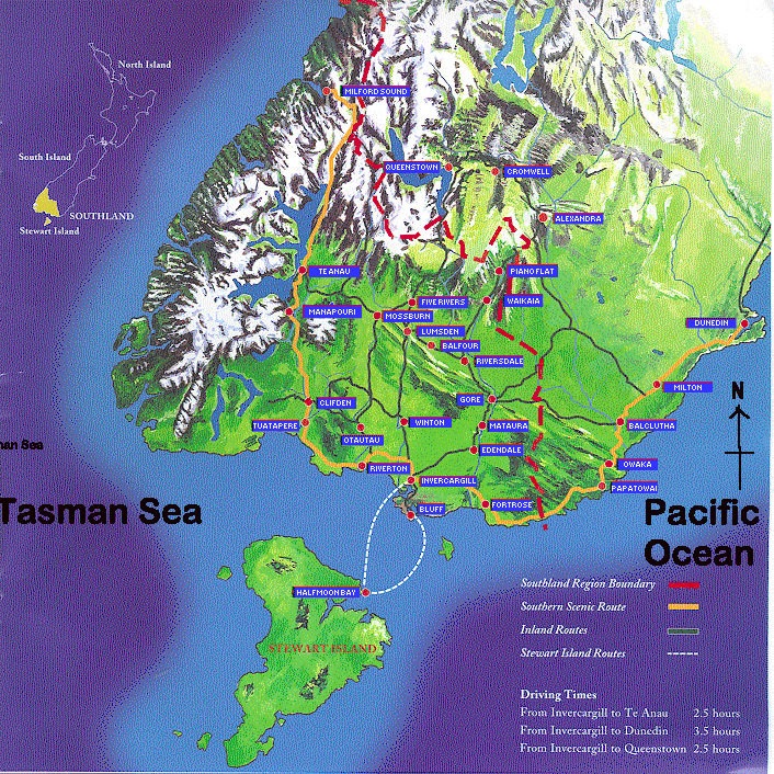 Map Of Southland