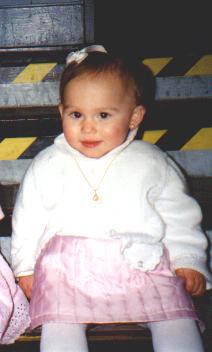 Gina at the Holy Rosary Bazaar