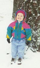 My first snow