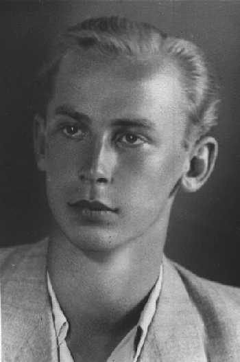 George as a young man (mid to late 1940s?)
