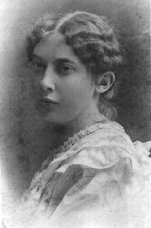 Irene as a young woman
