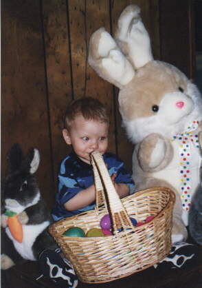 It's my 2nd Easter! I love plastic eggs!