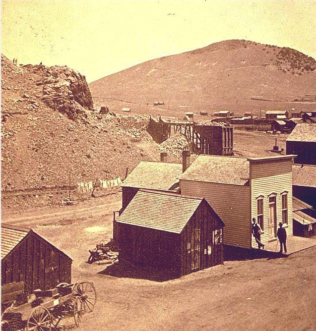 Photo of Silver Cliff, Colorado in 1882