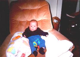 Trenton sitting up