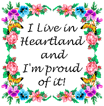 I'm proud to live in heartland!