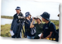 me along with 3 other birdwatchers