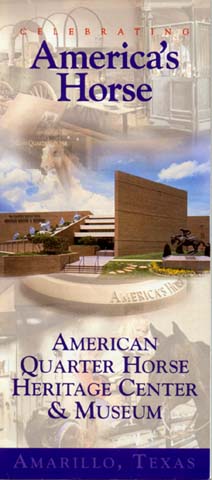 AQHA Museum brocheure