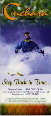Cuchara Ski Resort brocheure