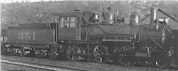 1934 Frisco 351 at Chaffee, Missouri