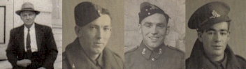 William George, Louis, Walter Chesley and Thomas Leo Chafe