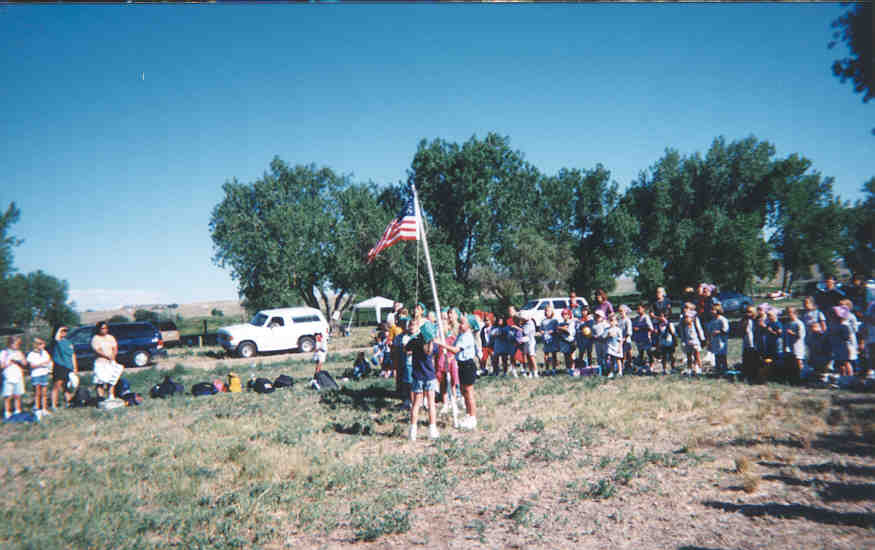 Opening Flag Ceremony