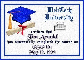 PSP 101 Diploma