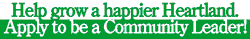 Apply To Become a Heartland Community Leader!