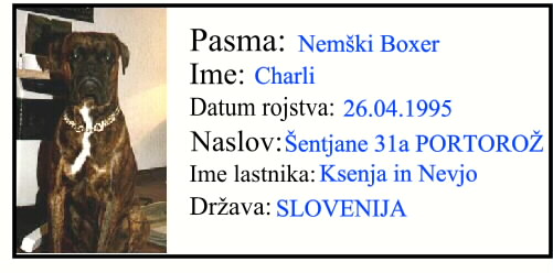Charlijeva izkaznica