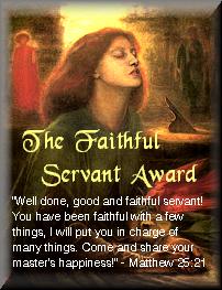 The Faithful Servant Award
