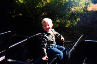 colt on the train