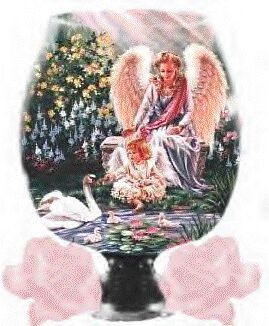 Angel with child