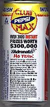 Pepsi Club Max (1995, Diet)