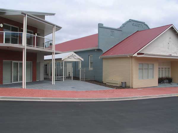 View of New Hospital