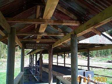Gold panning tables