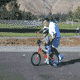 Learn to ride a bike.