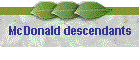 McDonald descendants